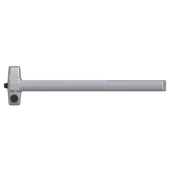 Grade 1 Rim Exit Device, 36-in Length, Exit Only, Special Dogging, Motorized Latch Retraction, Satin